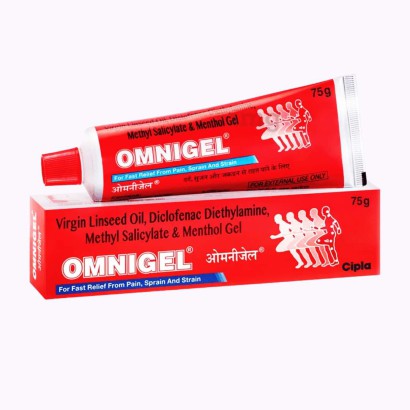 Ominigel 75 ml Methyol Salicylate &Menthol gel for pain relief