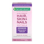 Natures, bounty 150 capsule gels Supports Beautiful Hair, Healthy Nails skin