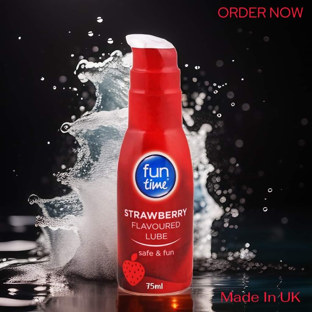 Fun time gel strawberry flavour 75 ml