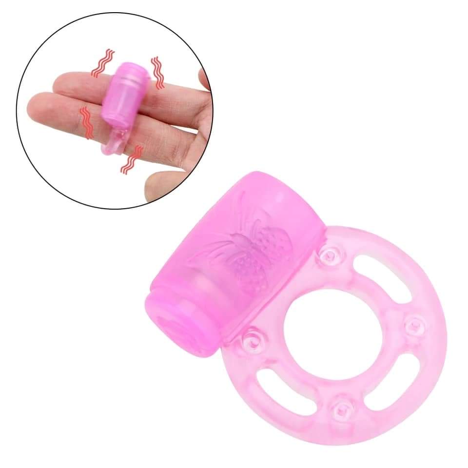 Butterfly vibrating ring