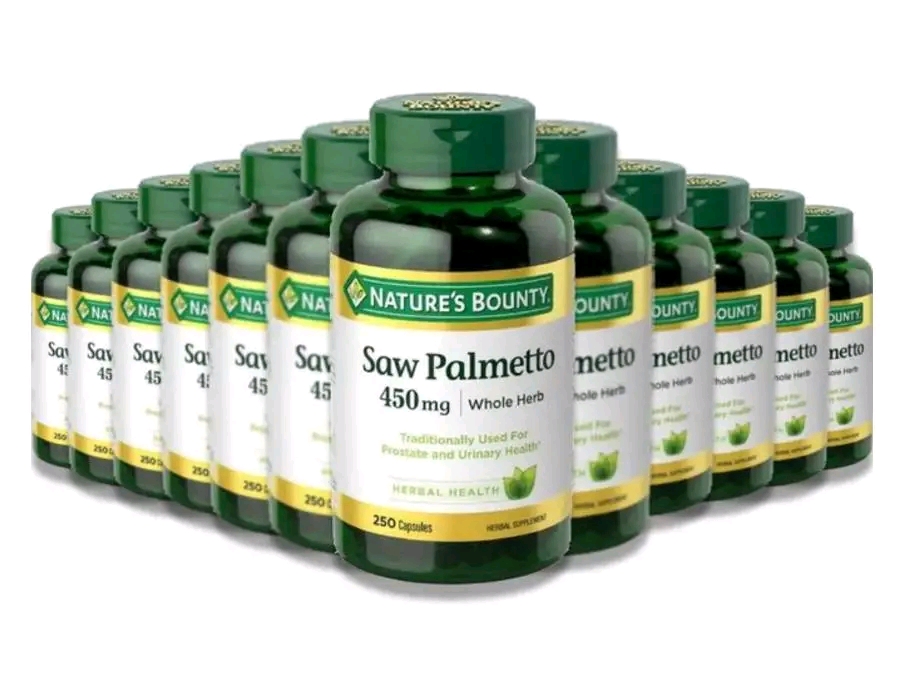 Nature’s Bounty Saw Palmetto 450mg 250 Capsules.