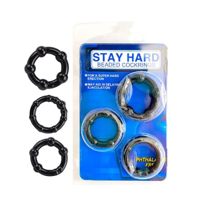 Stay hard Penis cock rings time delay ring