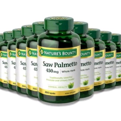 Nature’s Bounty Saw Palmetto 450mg 250 Capsules.