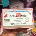 Active white L glutahioner skin whitener