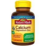 NatureMade Calcium, Magnesium and Zinc with Vitamin D3 100 Tablets.