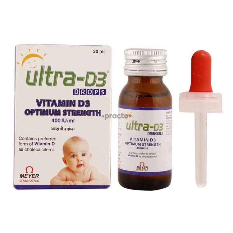 Vitabiotics Ultra-D3 Drops 400 IU (India)