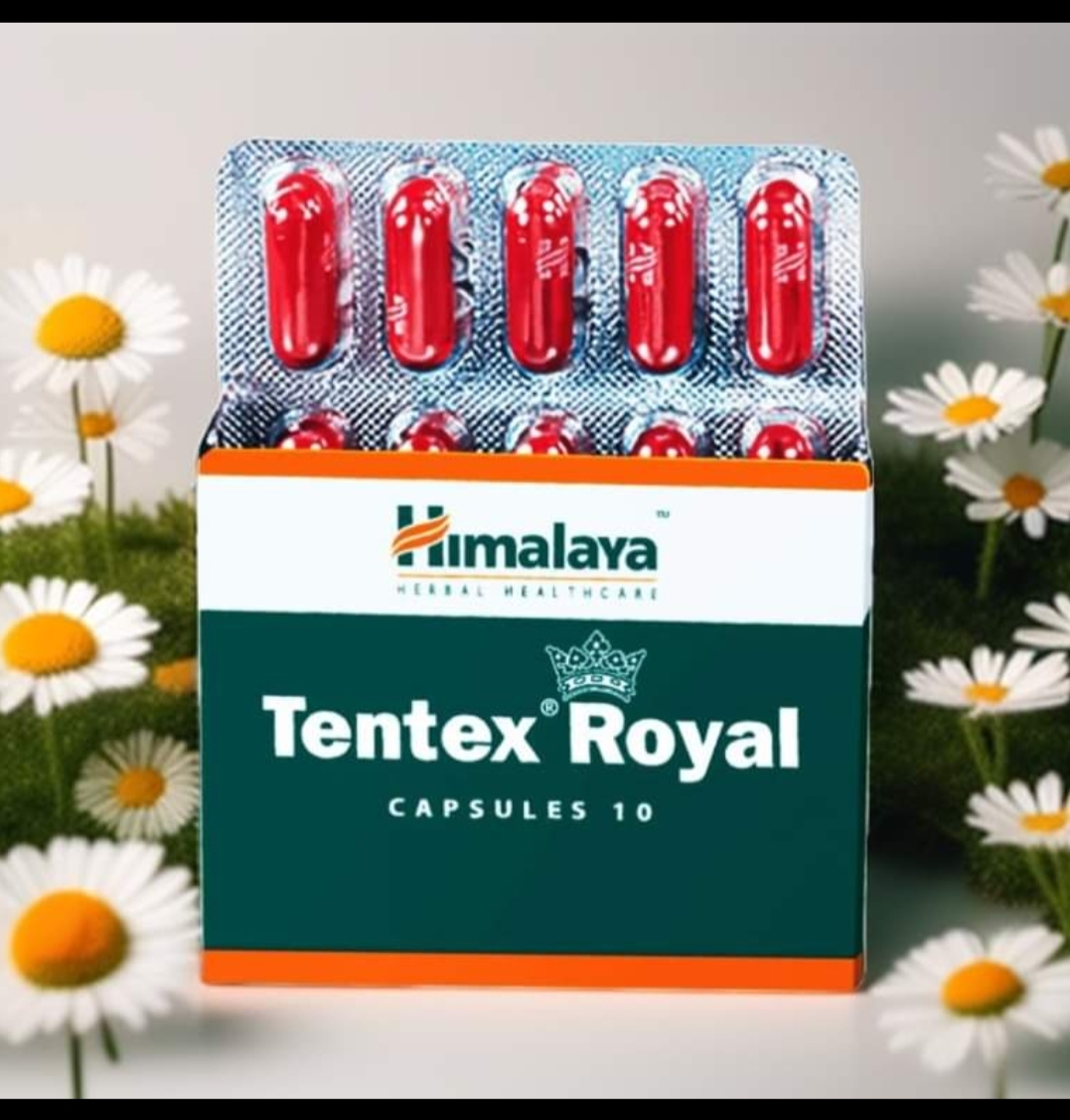 Himalaya Tentex Royal 10 Capsules   per packet total 60 capsule