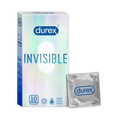 Durex invisible condominiums 10 pcs pack