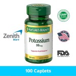 Nature's bounty potasium 99mg 100 capelets