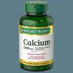 Nature’s Bounty Calcium + Vitamin D3 1200mg 120 Softgels