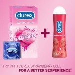 Durex Condomos Bauble gum flavour 10 pcs pack