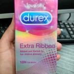 Durex Extra Ribbed Condomos 10 pcs pack